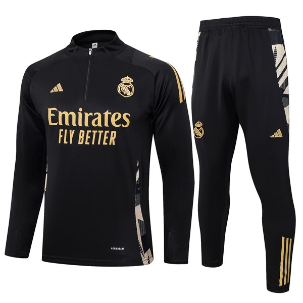 Sudadera De Training Real Madrid 2024-25 Negro 3